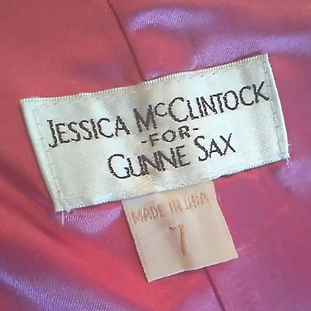 Jessica McClintock Gunne SAX Vintage Gown
